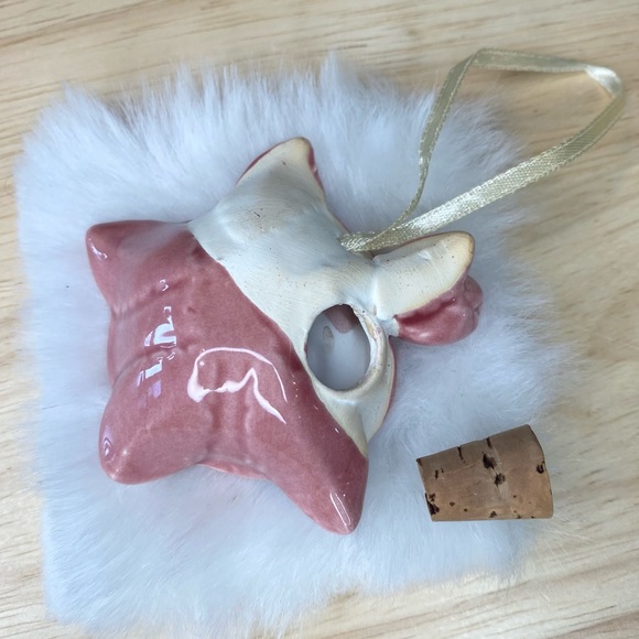 Vintage Rose Ceramic Scent Diffuser Home Fragrance Pink Flower Essential Oil - Picture 4 of 7